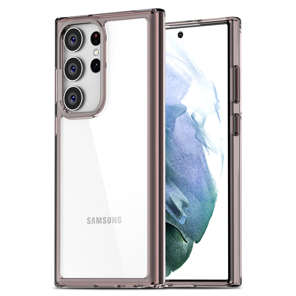 IPAKY Diamond Series for Samsung Galaxy S23 Ultra Transparent PC TPU Drop-proof Cover Mobile Phone Case IPAKY Diamond Series for Samsung Galaxy S23 Ultra Transparent PC TPU Drop-proof Cover Mobile Phone Case